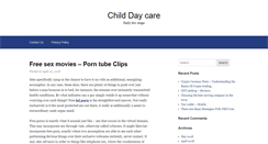 Desktop Screenshot of chantalsdaycare.com
